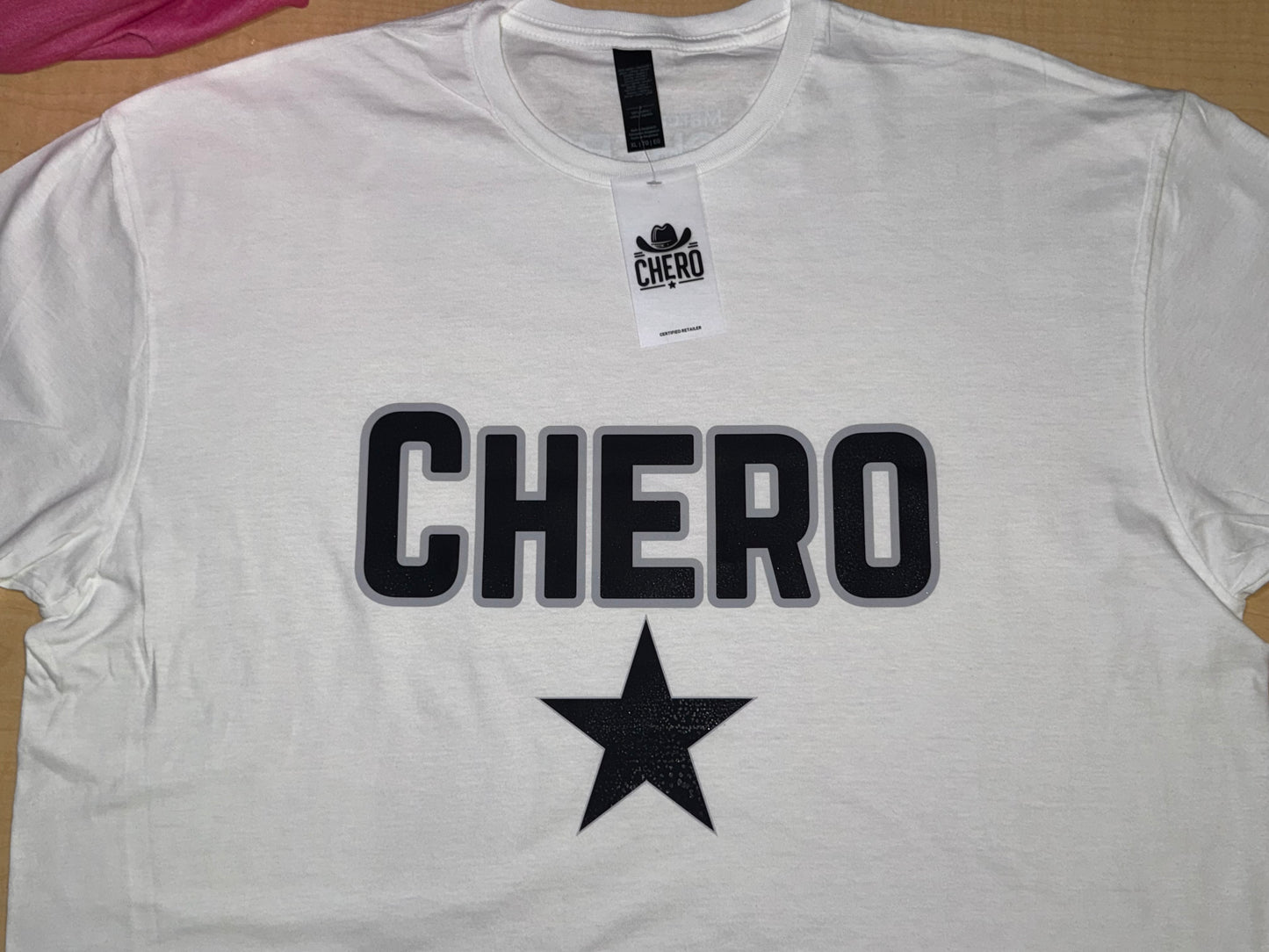 White Chero short sleeve (Unisex)