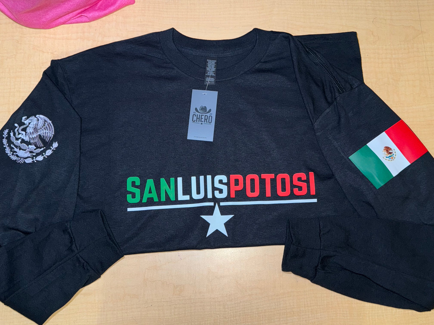 Custom Long Sleeve with Mexican Logos (Unisex)