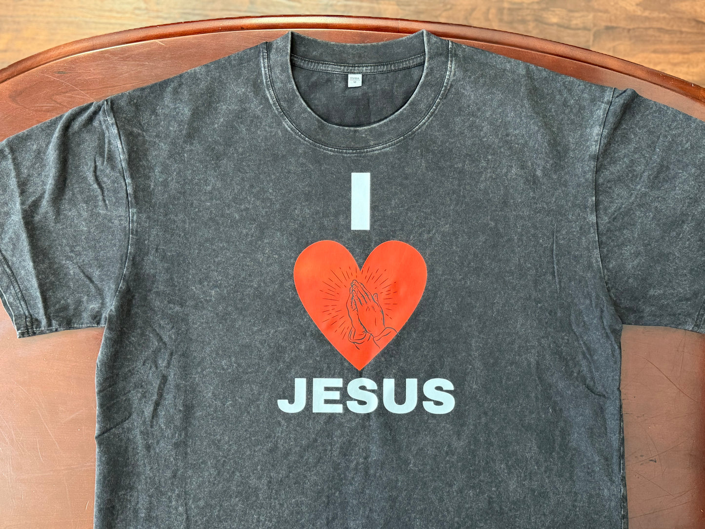 I love Jesus - Cotton T-Shirts Oversized Unisex