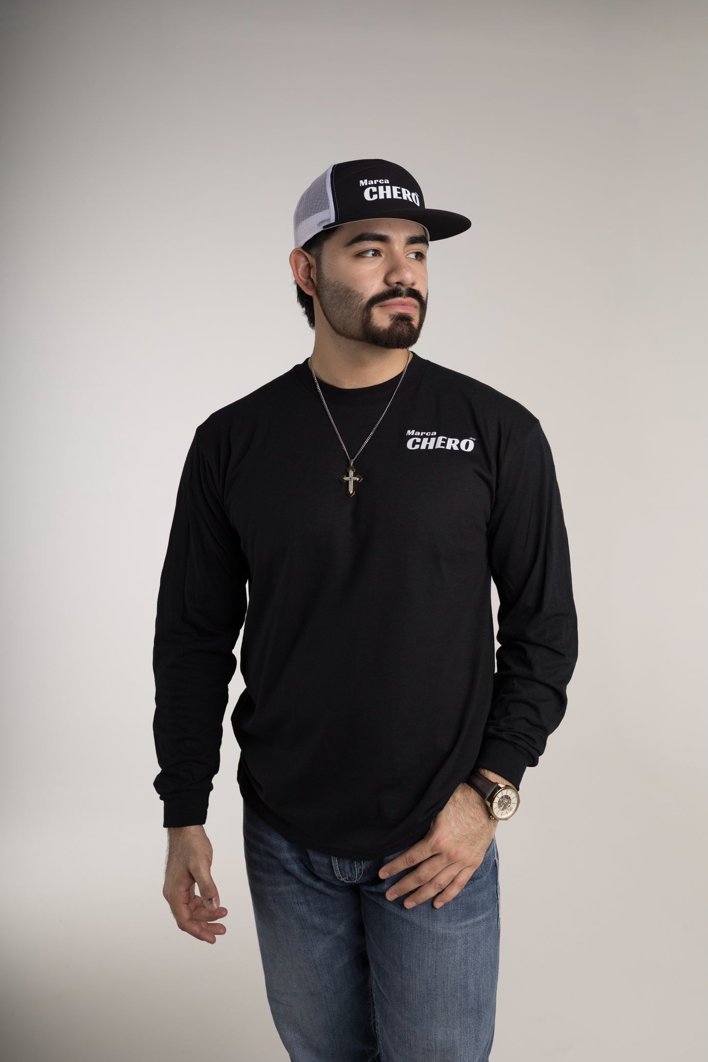 Unisex Long Sleeve Small font Chero