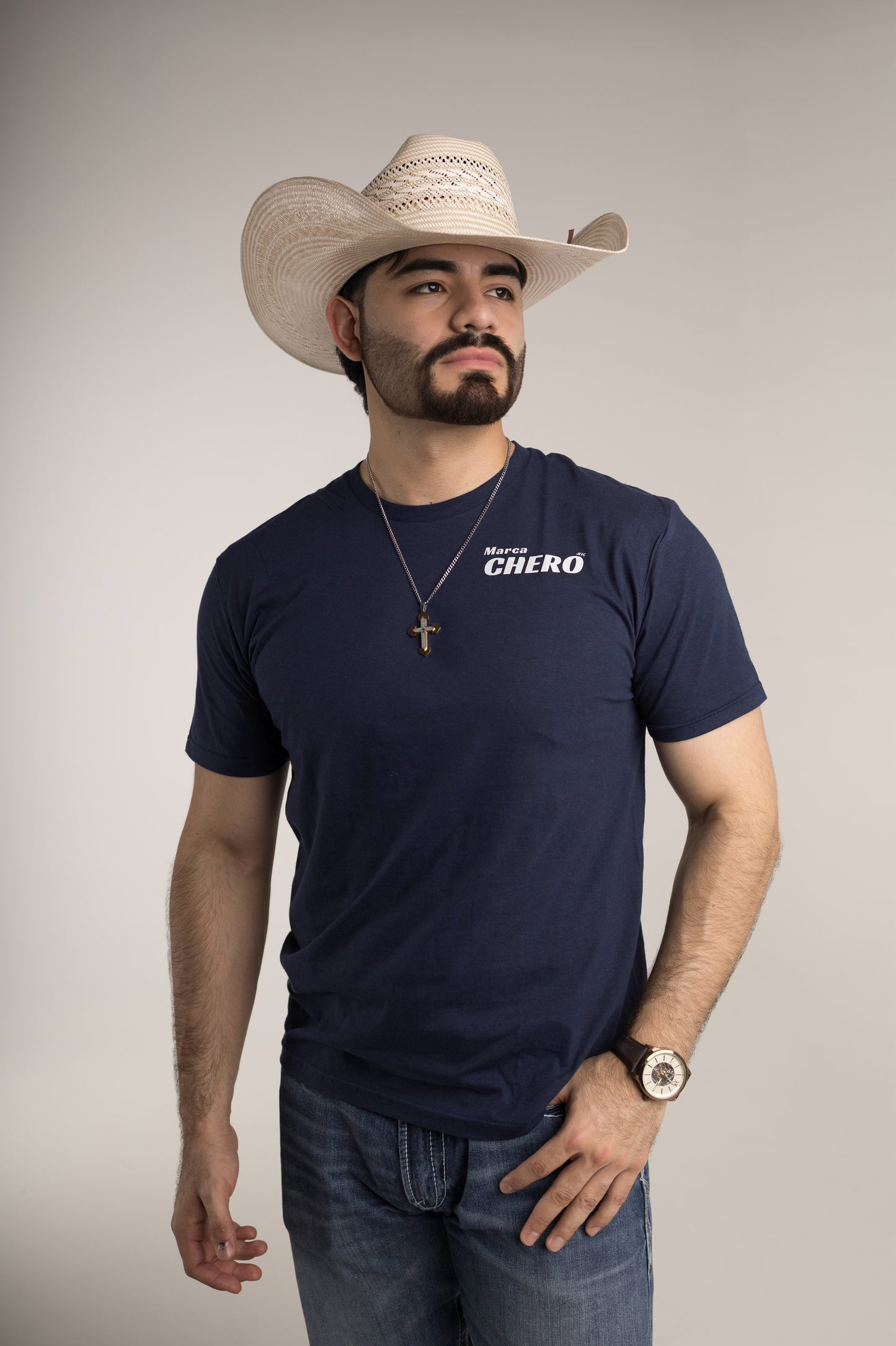 Unisex Short Sleeve Small Font Chero