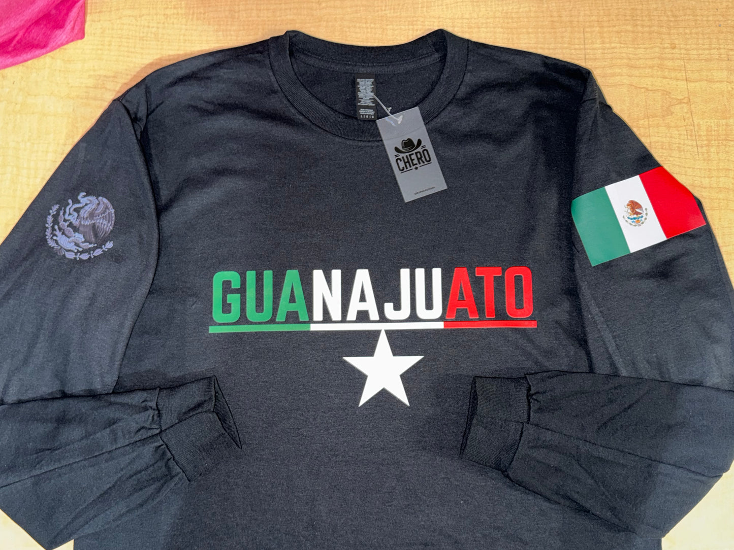 Custom Long Sleeve with Mexican Logos (Unisex)