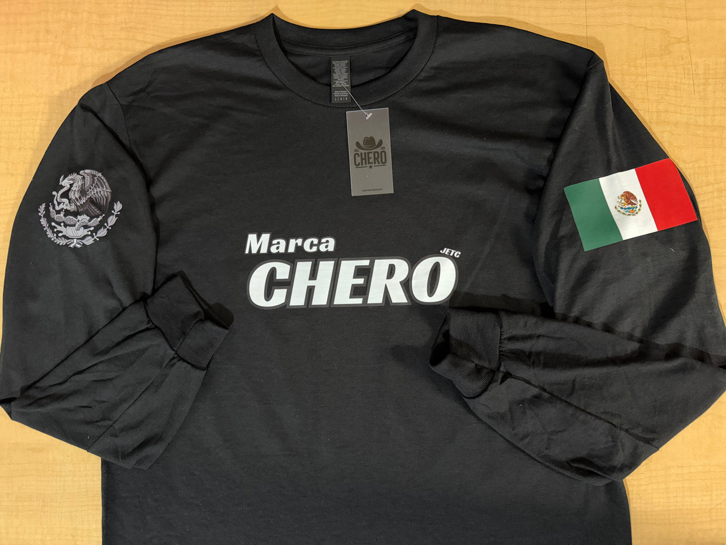 Custom Long Sleeve with Mexican Logos (Unisex)