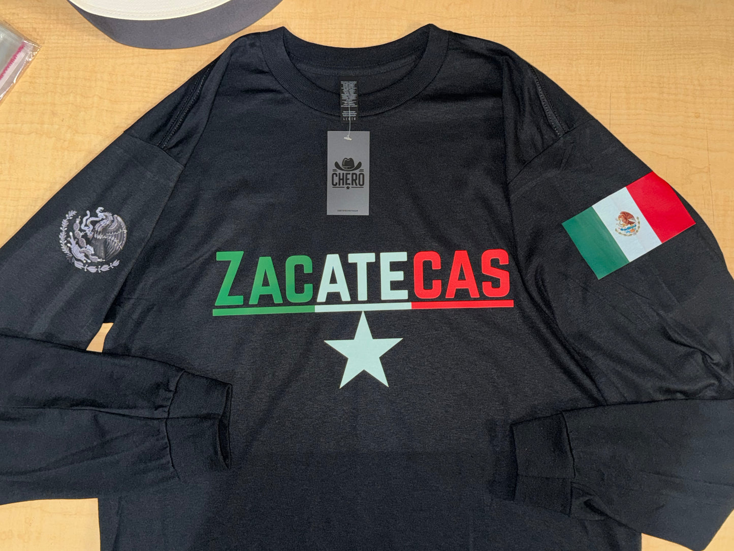 Custom Long Sleeve with Mexican Logos