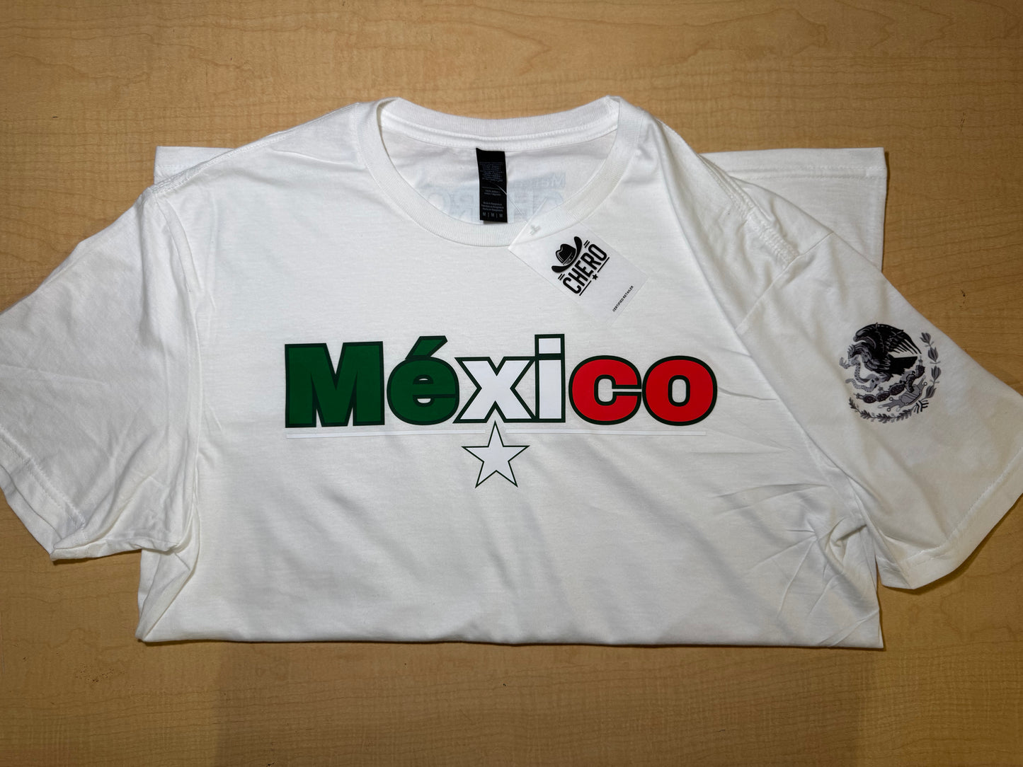 White Mexico Short Sleeve (Unisex)
