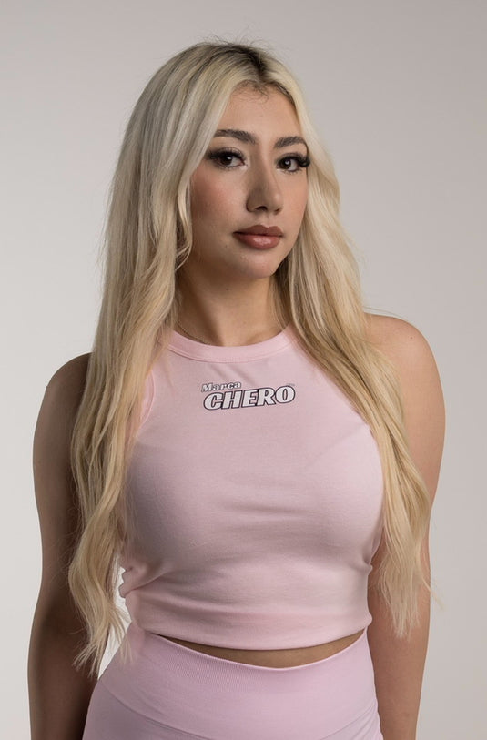 Women's Micro Tank Small Font Chero