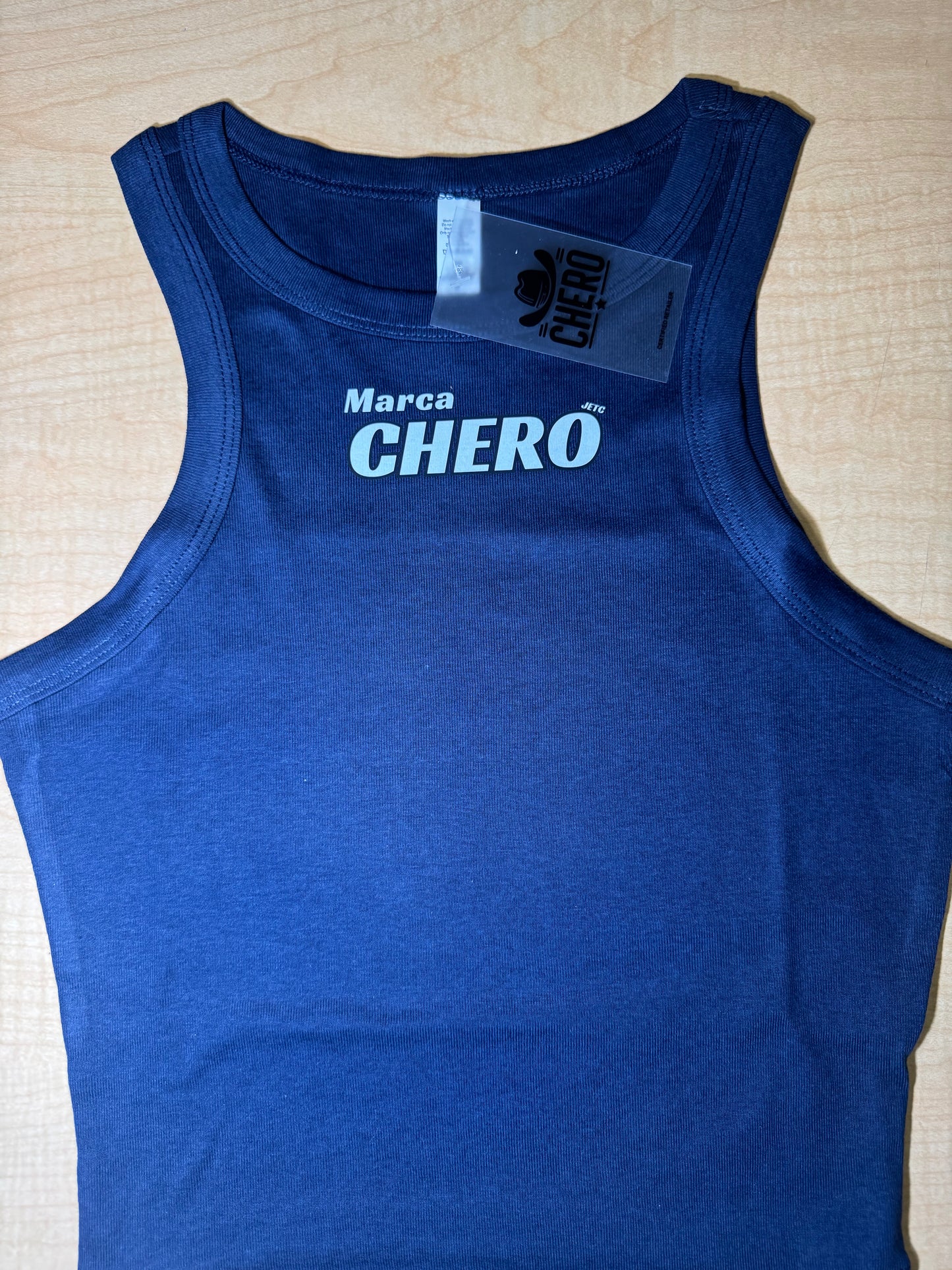 Women's Micro Tank Small Font Chero