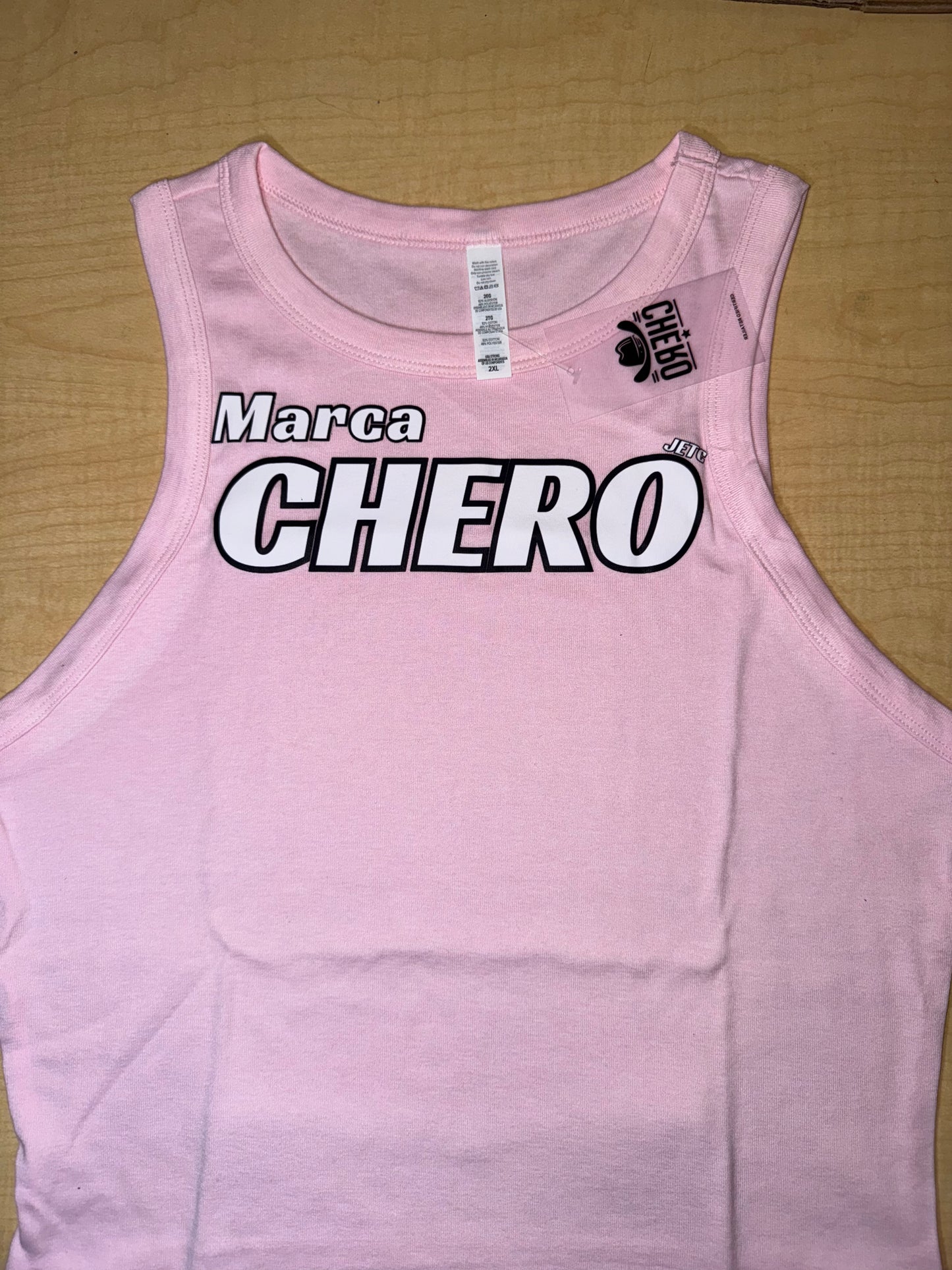 Women's Micro Tank Big Font Chero
