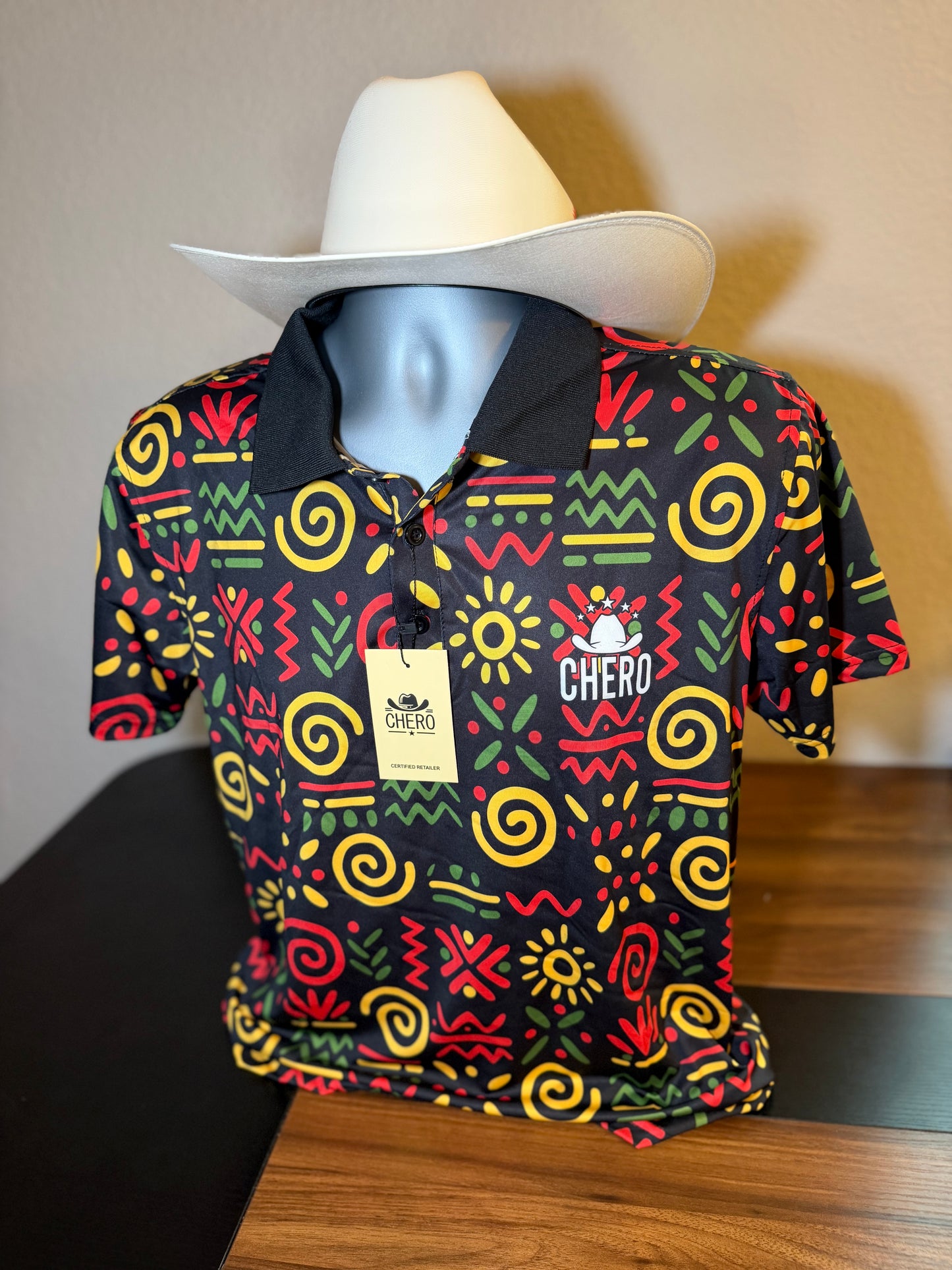 African colors Polo Shirt