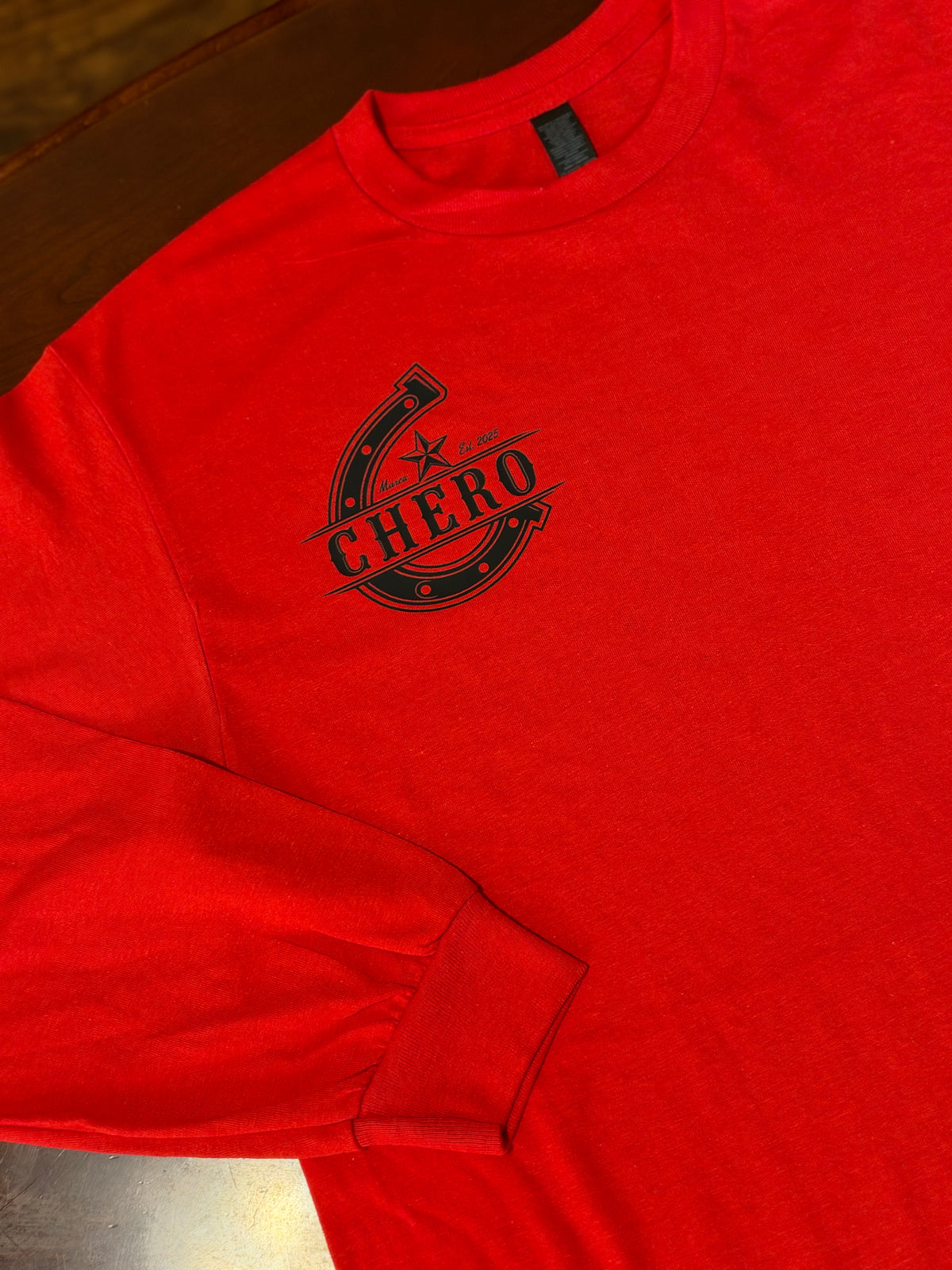 Chero Long Sleeve Red Herradura