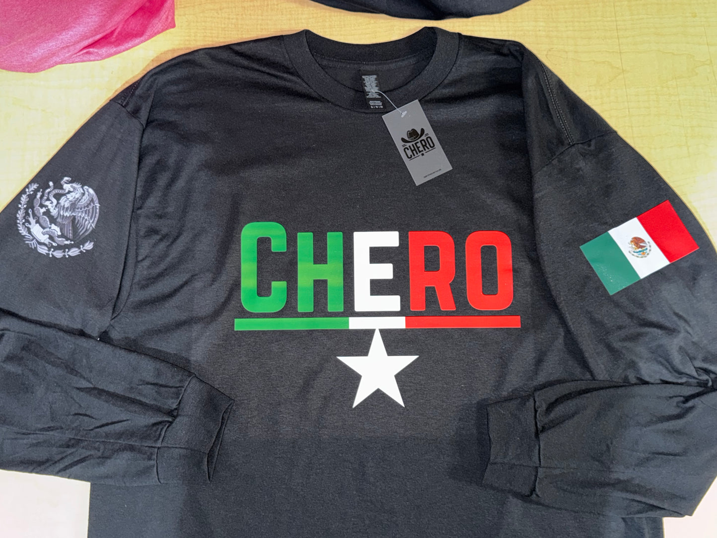 Custom Long Sleeve with Mexican Logos (Unisex)