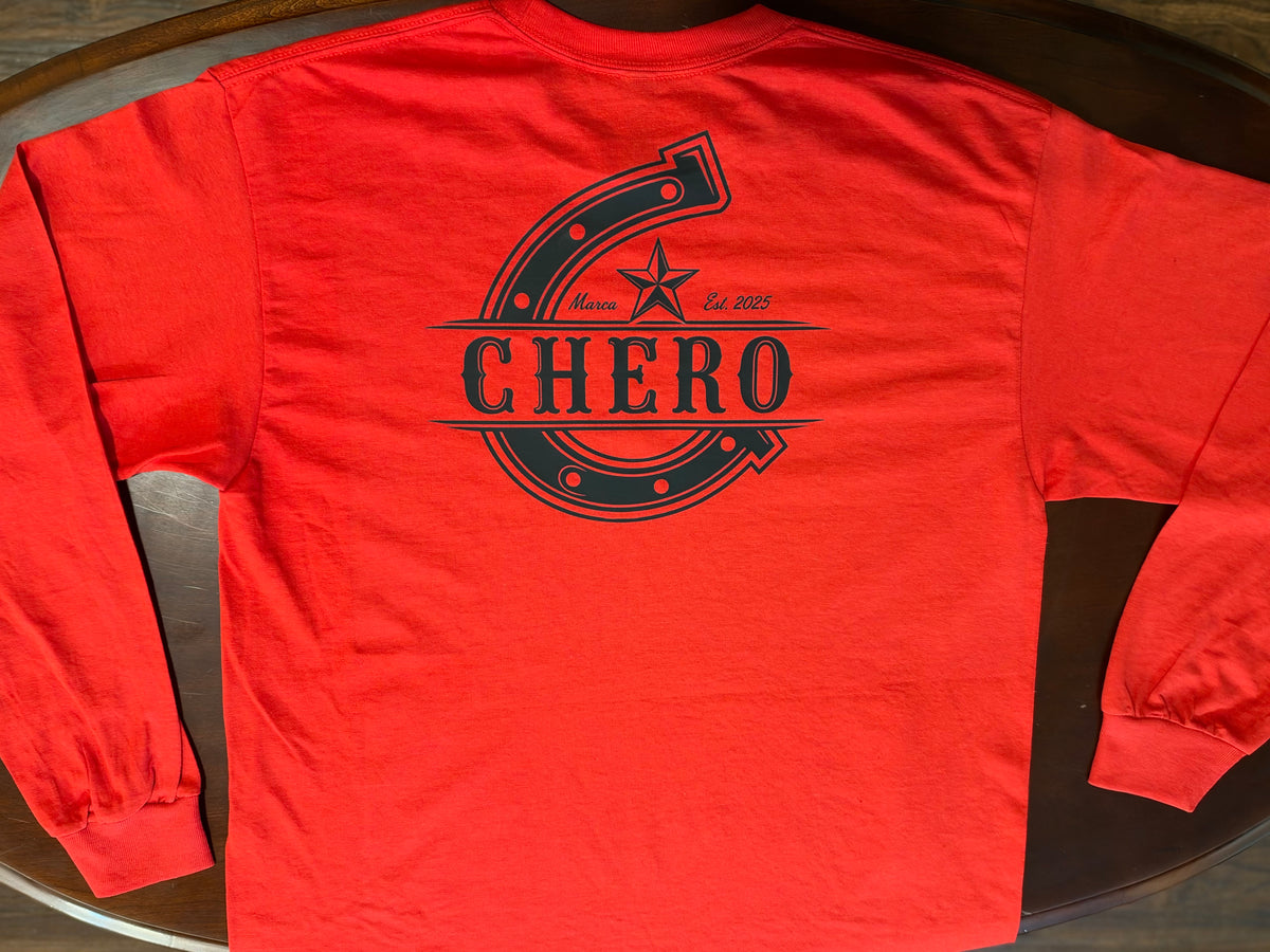 Chero Long Sleeve Red Herradura