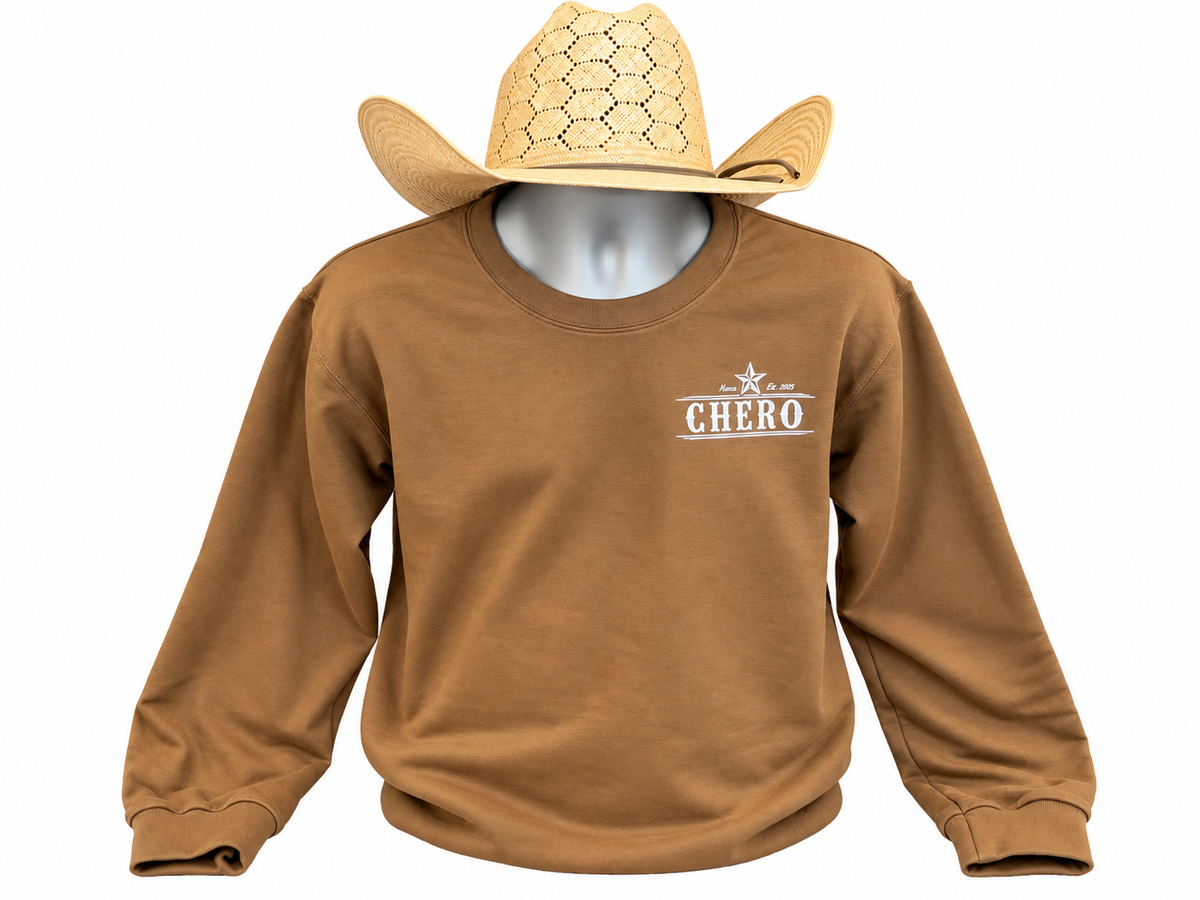 Army Brown Chero Crewneck Sweatshirt (Unisex)
