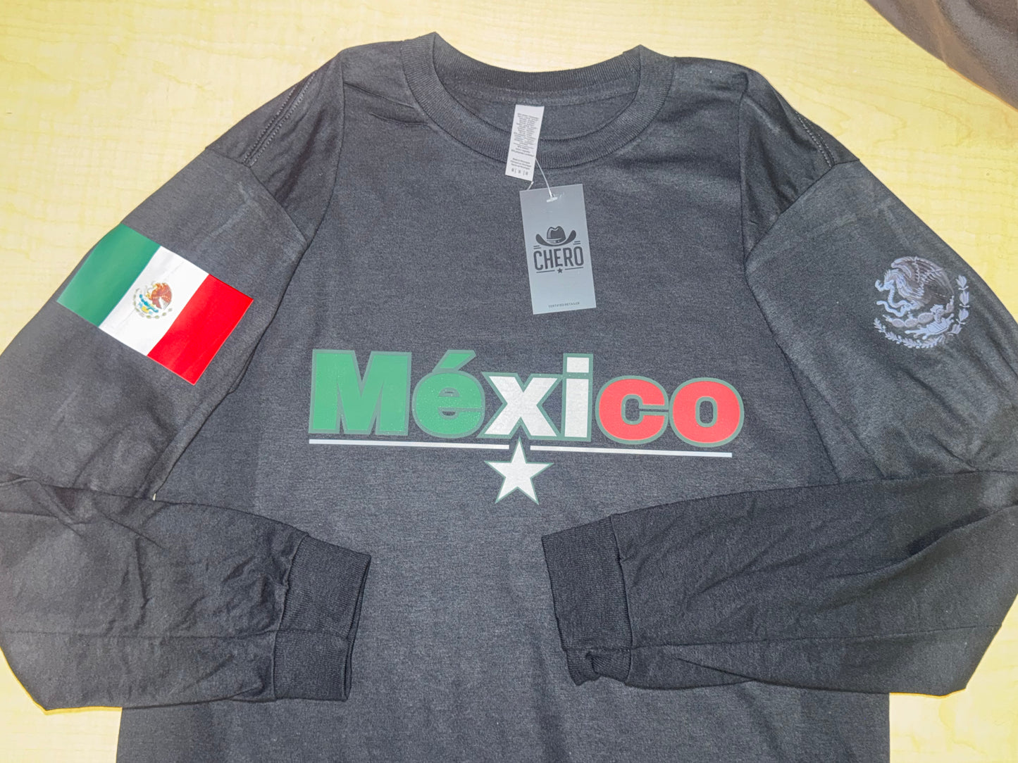 Custom Long Sleeve with Mexican Logos (Unisex)
