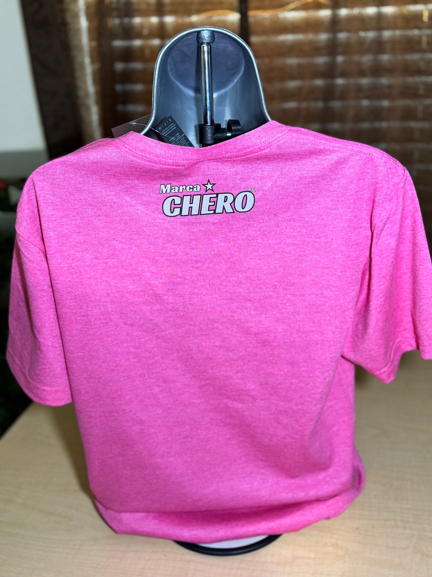 Pink Chero Short Sleeve (Heather Heliconia) Unisex