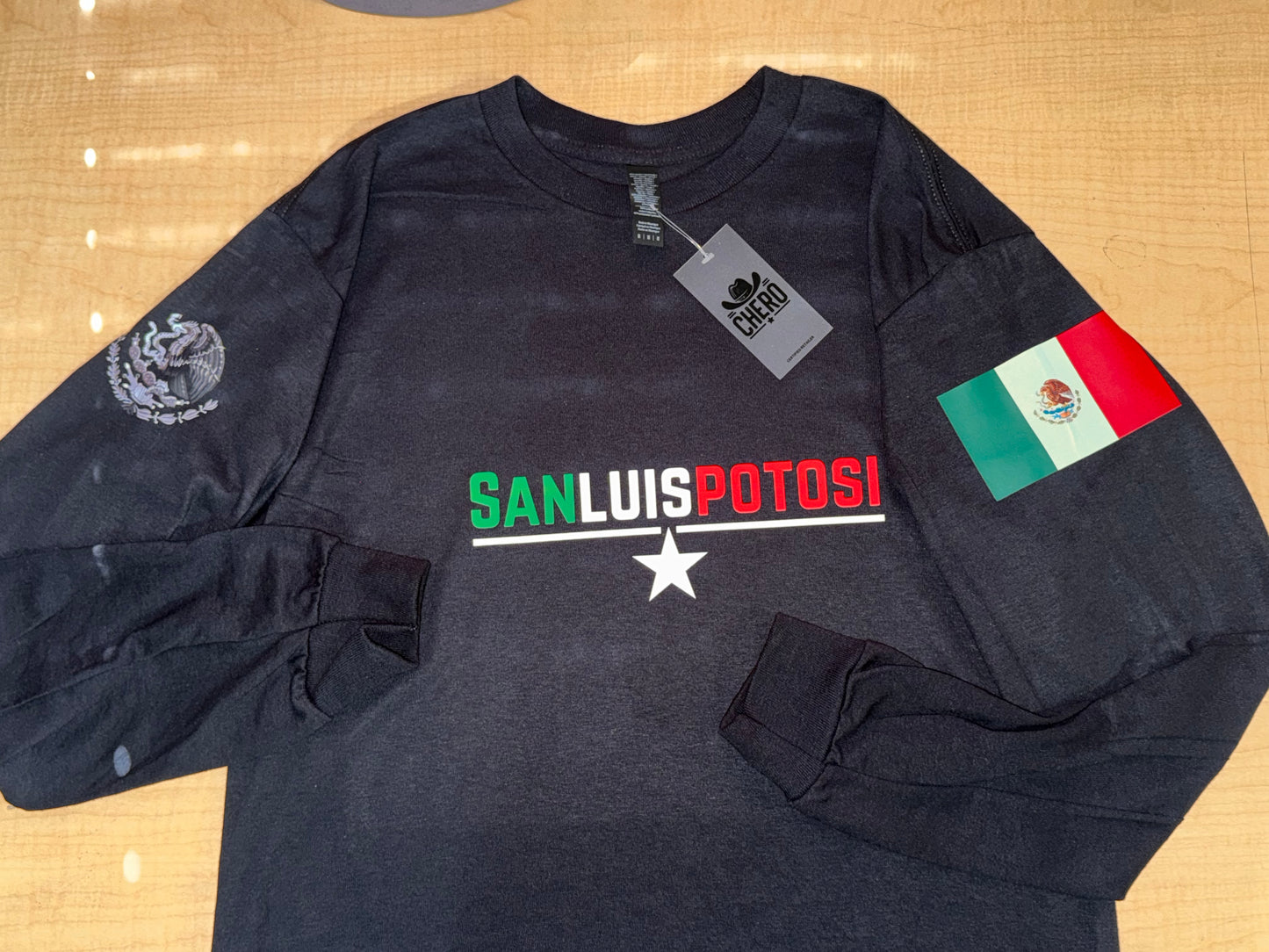 Custom Long Sleeve with Mexican Logos (Unisex)