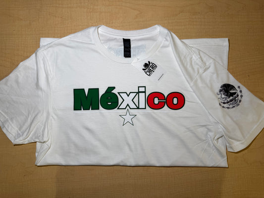 White Mexico Short Sleeve (Unisex)