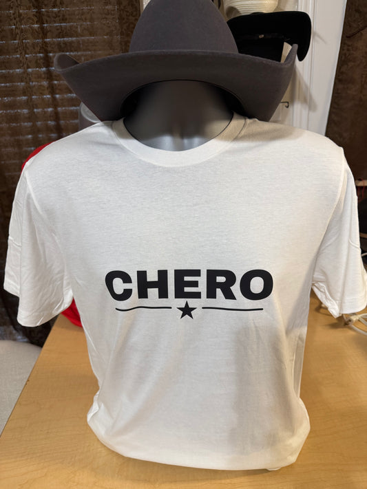 Chero White short sleeve (Unisex)