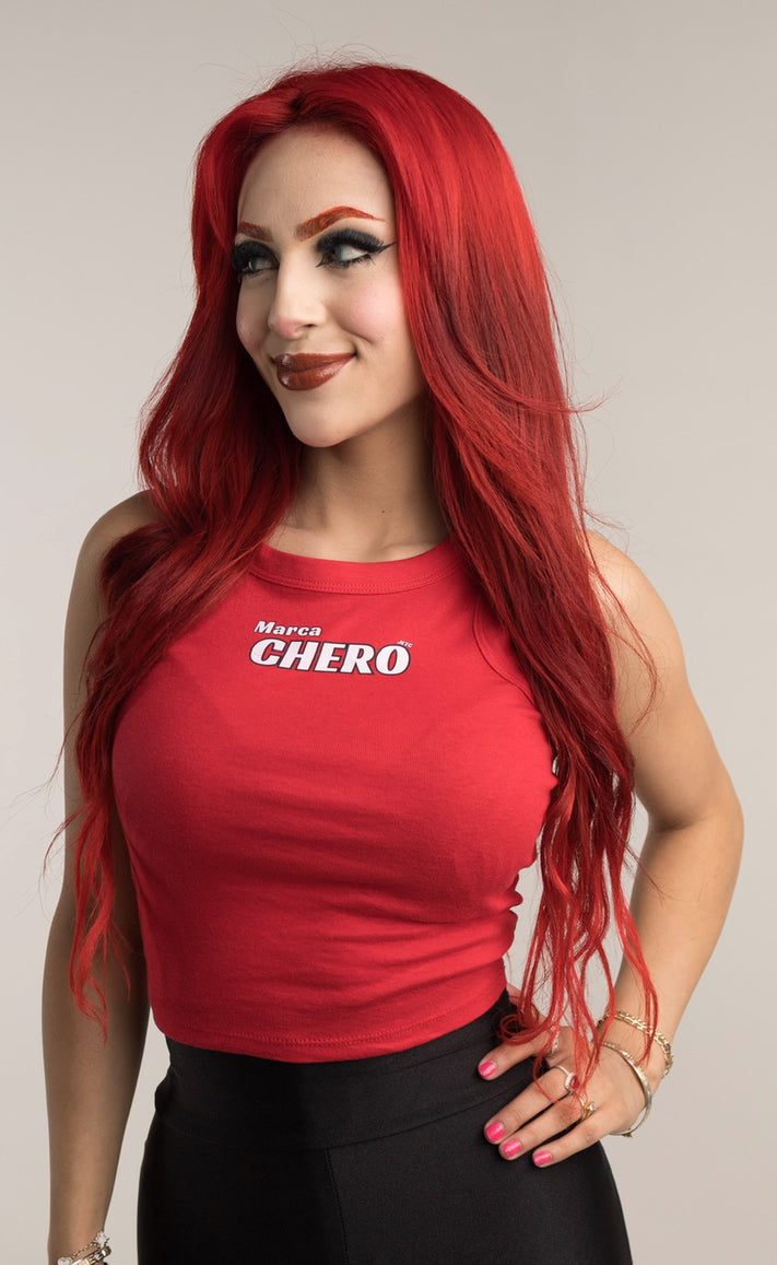 Women's Micro Tank Small Font Chero