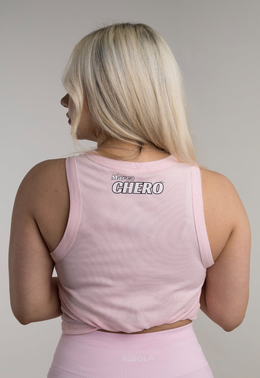 Women's Micro Tank Small Font Chero