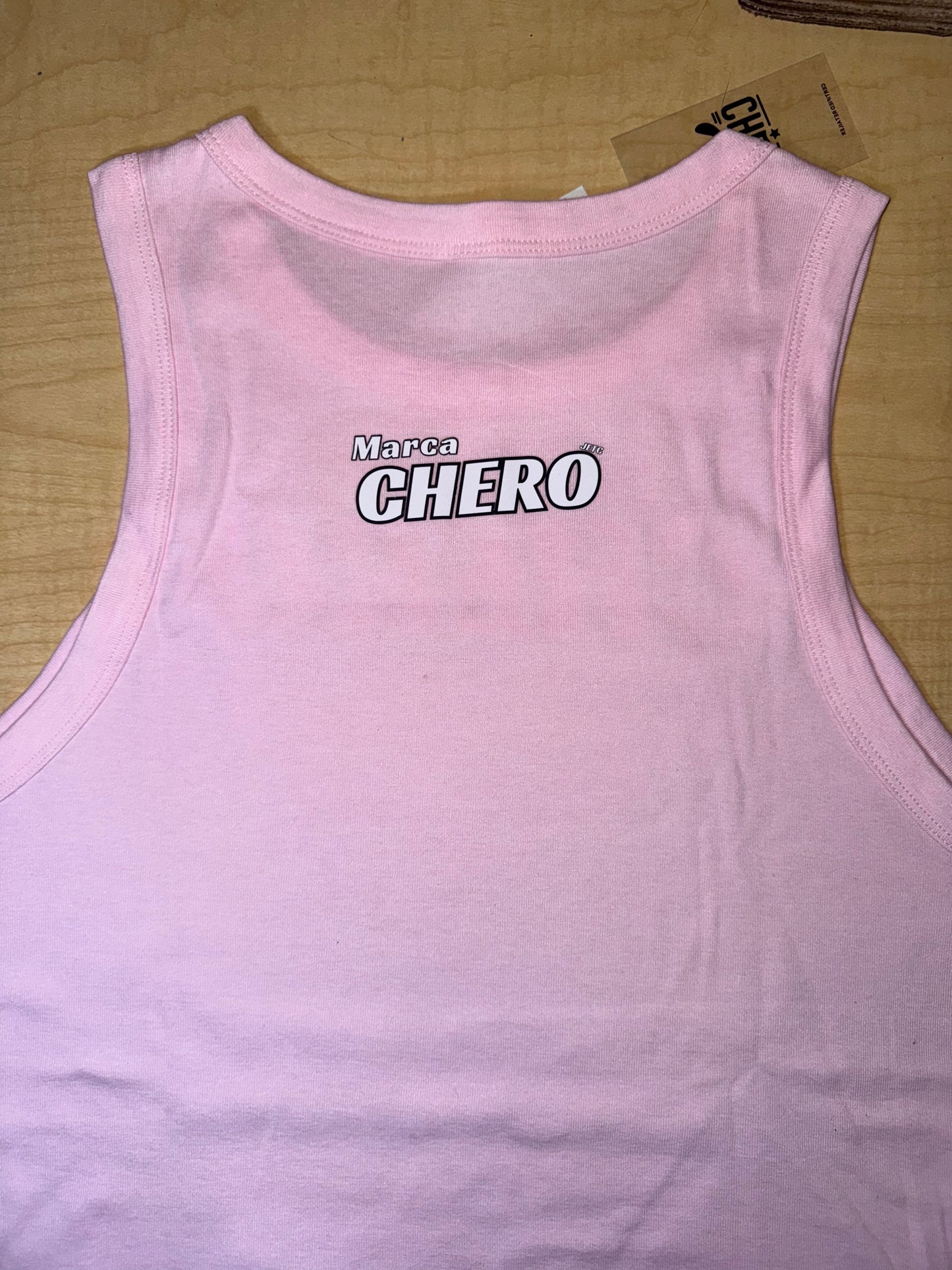 Women's Micro Tank Big Font Chero